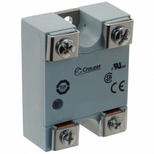 Crouzet SSR 84134101 Solid State Relay - 10mA 280V AC Input, 10A 280V AC Output, 4-Pin - Ideal for Industrial Automation and HVAC Control Systems