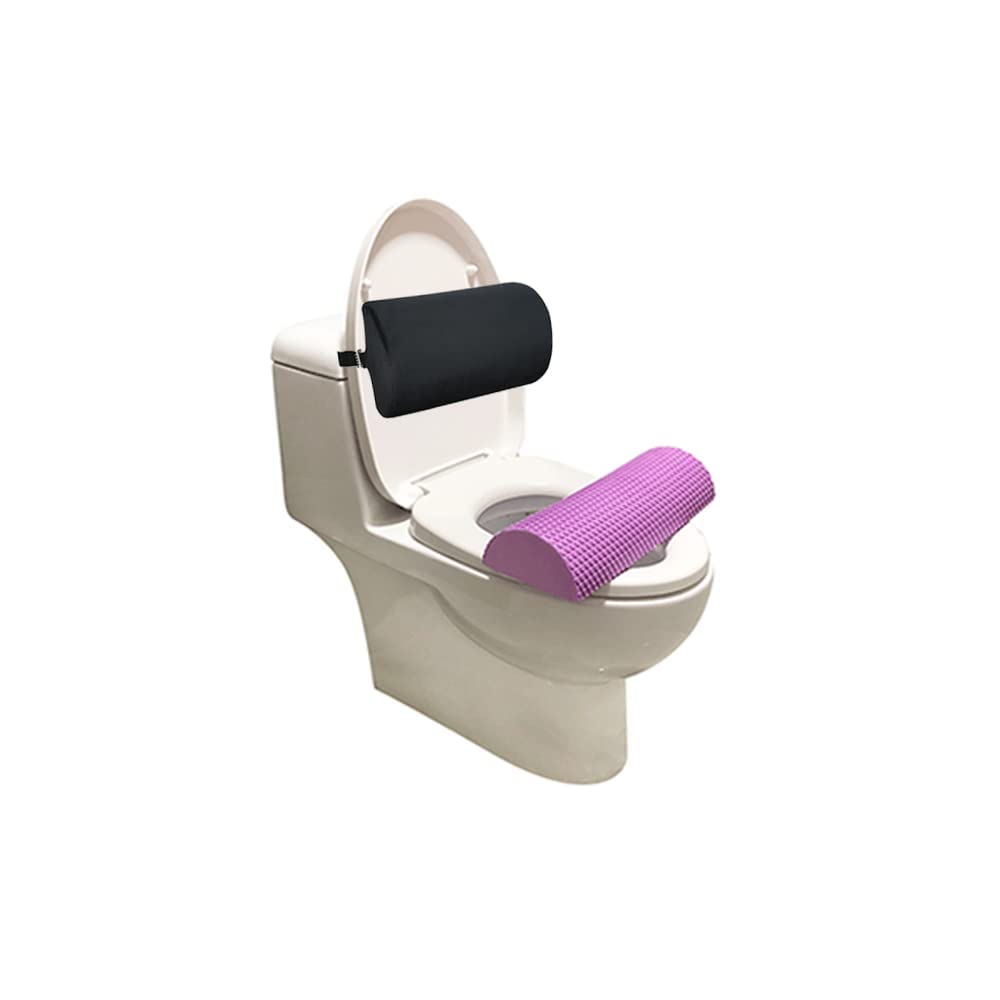 Post-Surgery BBL Pillow Toilet Riser with Back Support - Comfortable Foam Seat Cushion for Brazilian Butt Lift Recovery, Booty Pillow for Sitting Comfort After Surgery - Ideal for Post-Op Care & Home Use