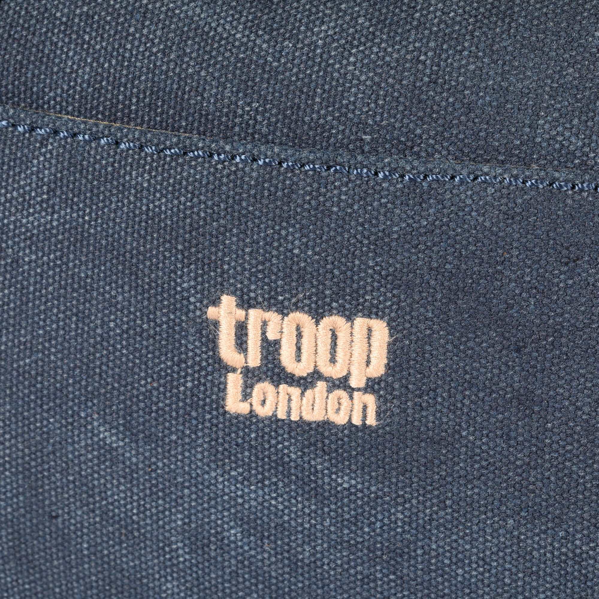 Troop London Classic Canvas Crossbody Bag for Women & Men - Stylish & Durable Shoulder Bag for Travel, Work & Everyday Use