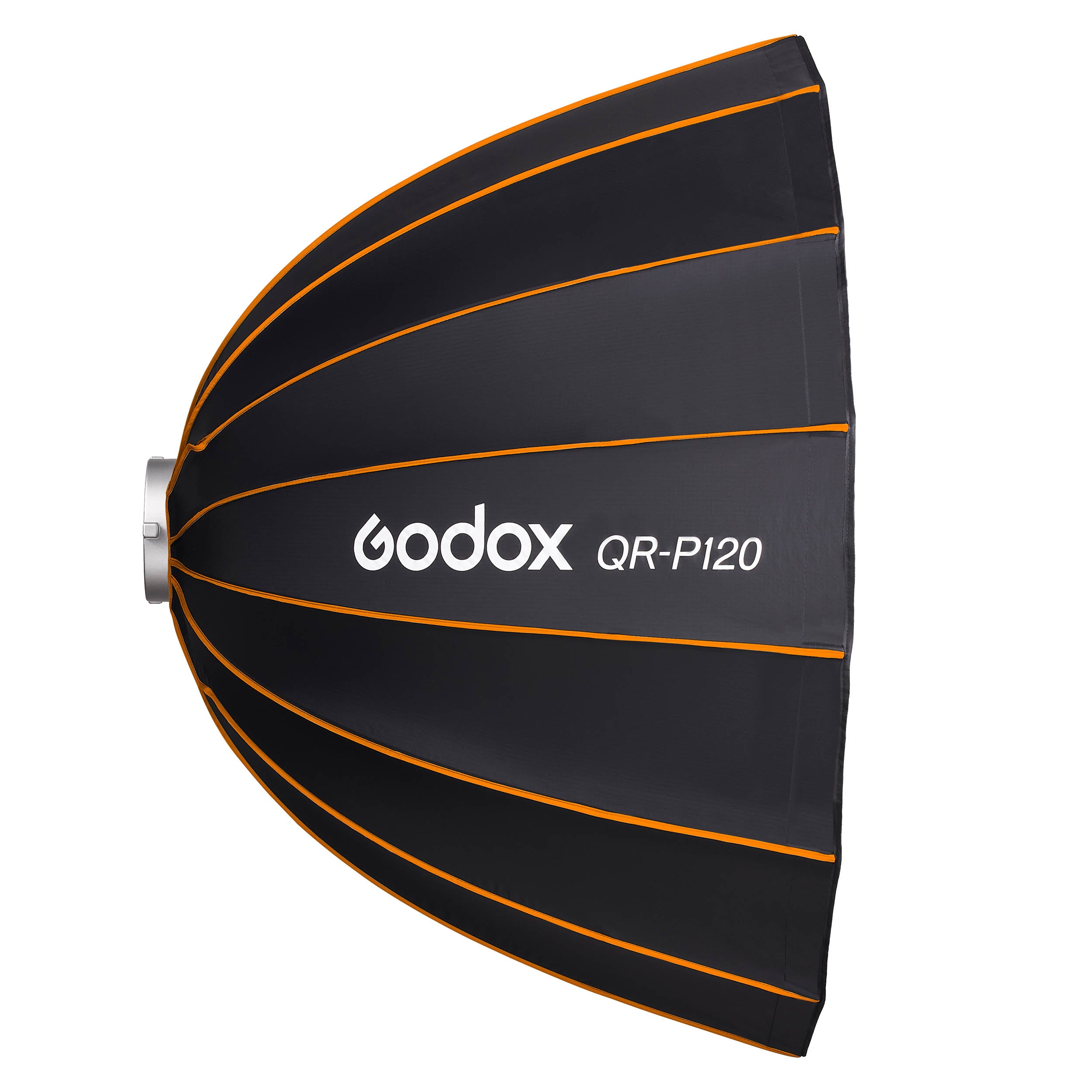 QR P120 Quick Release Deep Parabolic Softbox with Honeycomb Grid for Bowens S Mount - Professional Photography Lighting for Studio, Portrait & Product Shoots