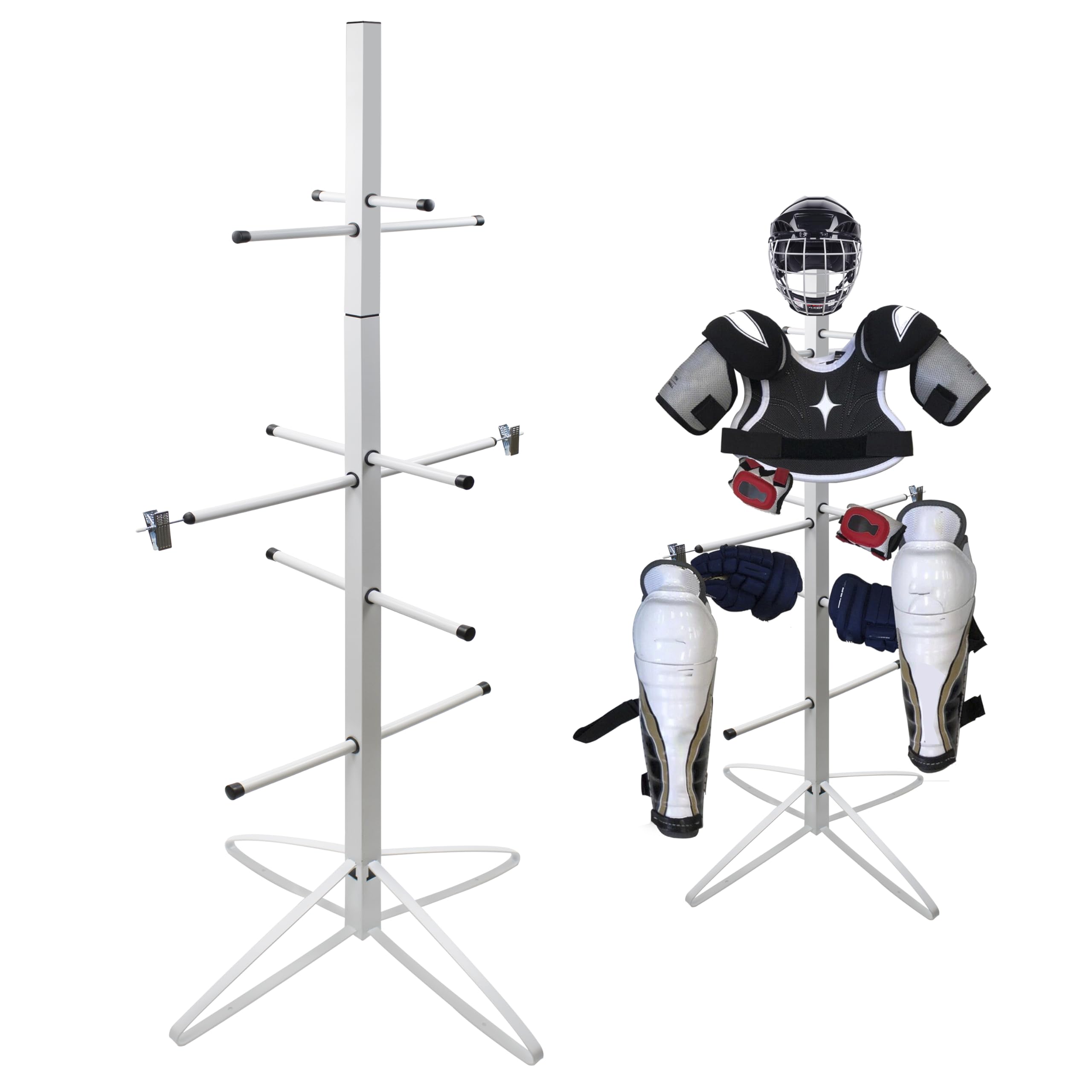 NULTRUMA Hockey Gear Dryer Rack - Sports Equipment Drying for Adults & Youth - Perfect for Locker Rooms & Home Use