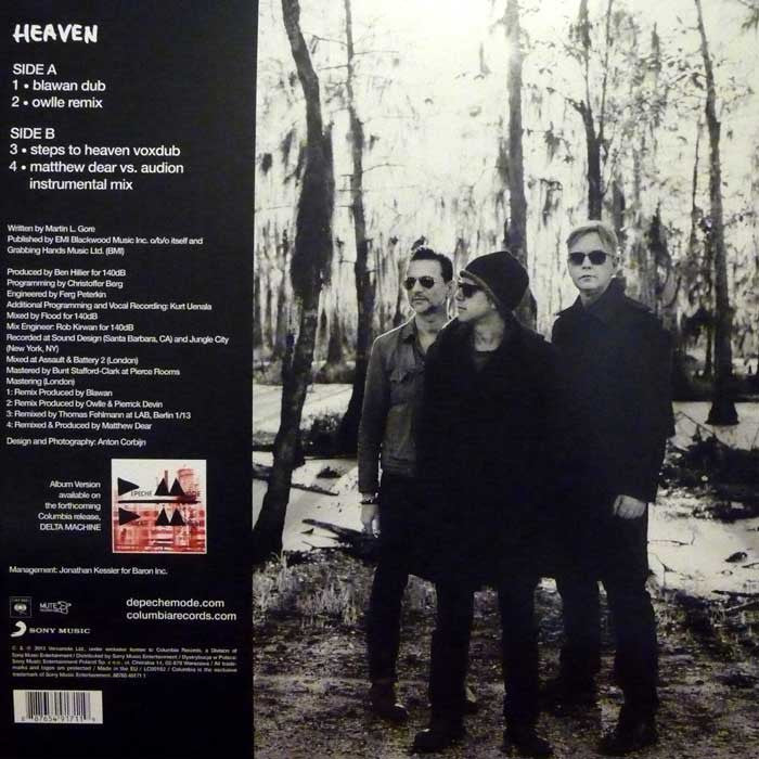 Depeche Mode - Heaven CD Album | Columbia & Mute Records (88765491711) | Perfect for Music Collectors & 90s Alternative Fans