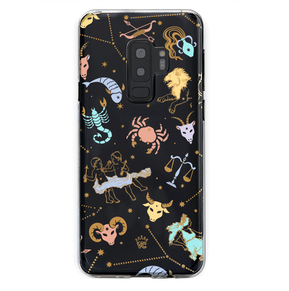 Zodiac Clear Protective Case for Samsung Galaxy - Stylish & Durable Phone Cover for Everyday Use & Travel