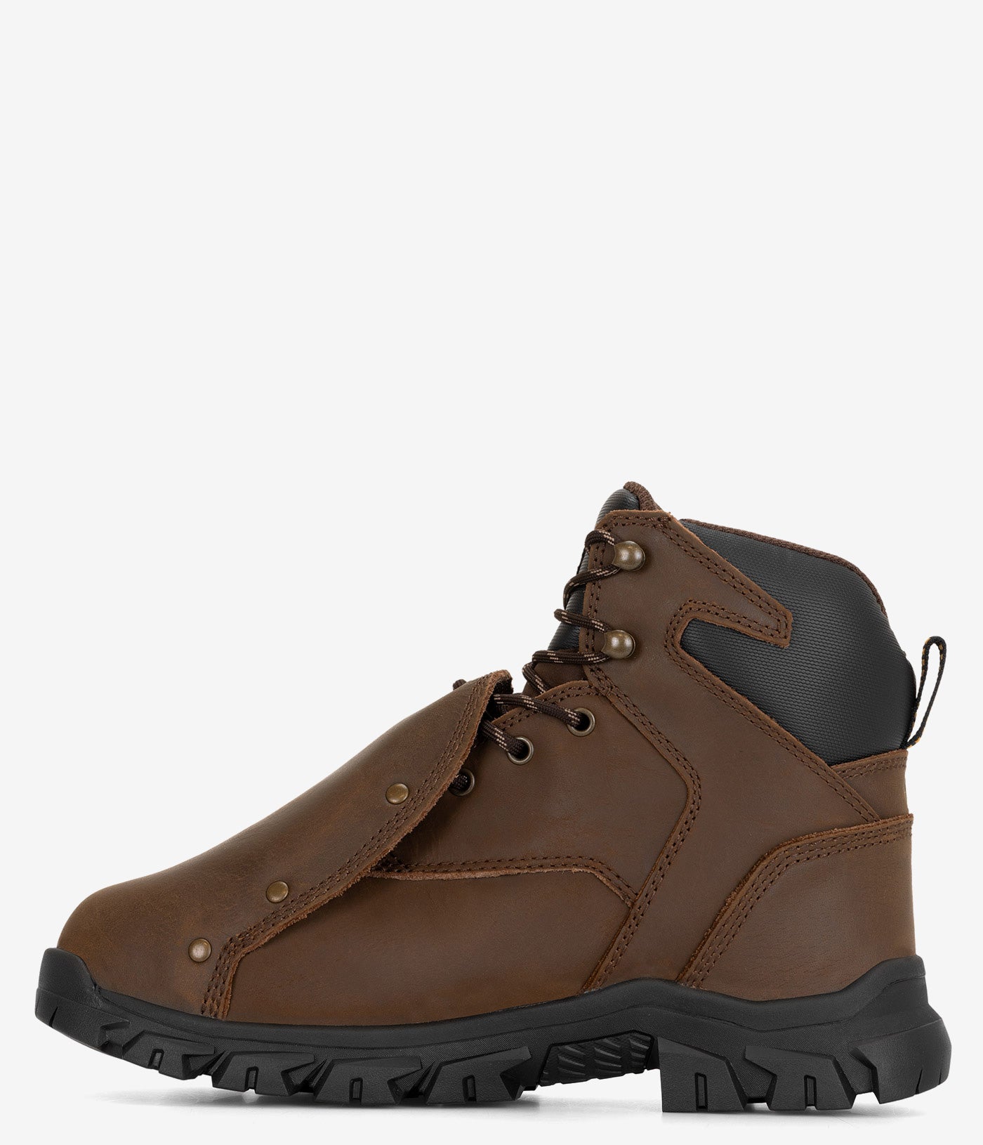 Carolina Gruntz 6-Inch Steel Toe Metguard Work Boots for Men - Durable Safety Shoes for Construction, Warehouse & Industrial Work