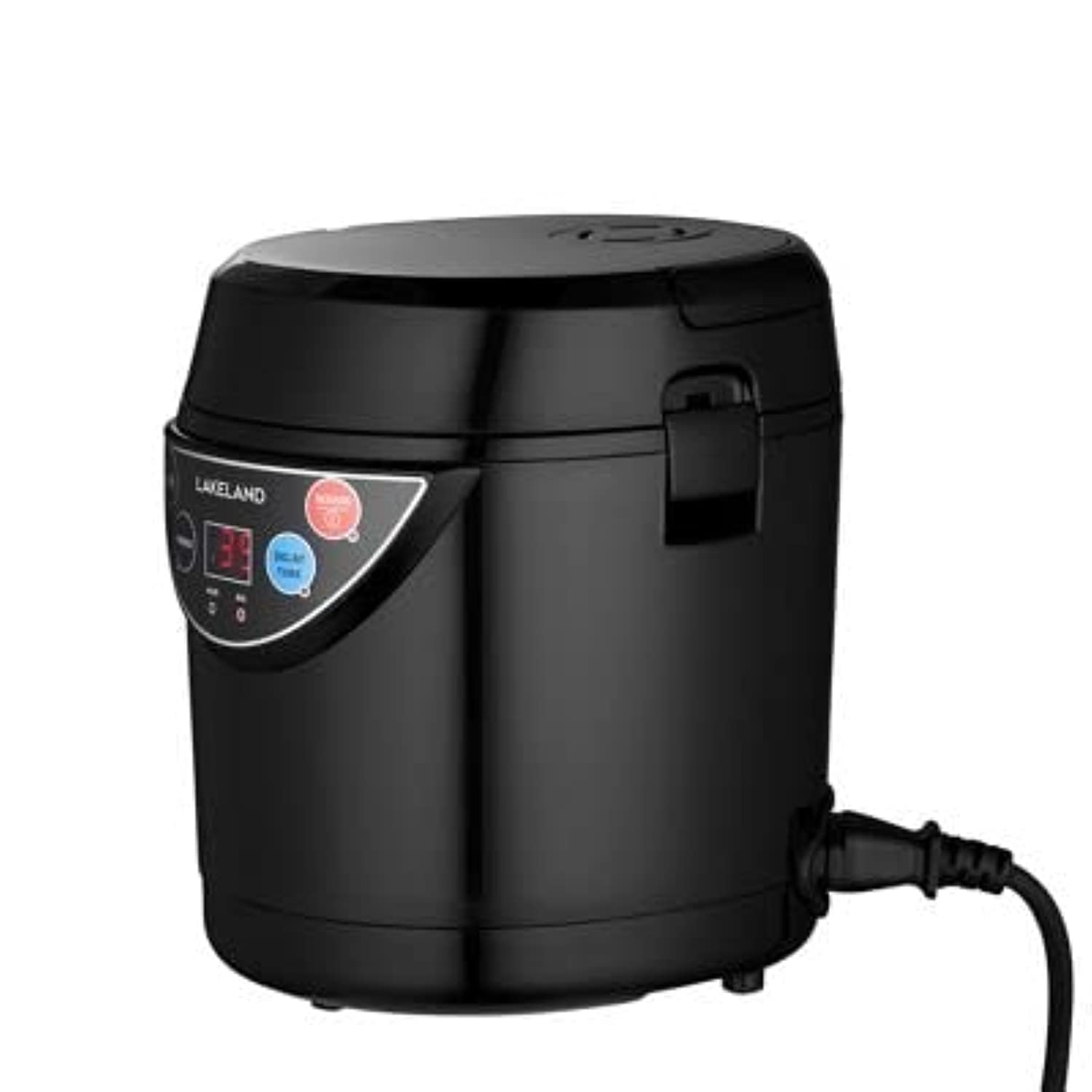 Lakeland 2-Cup Mini Electric Rice Cooker - 500ml Non-Stick Pot for White Rice, Brown Rice & Porridge | Perfect for Dorms, Offices & Small Kitchens