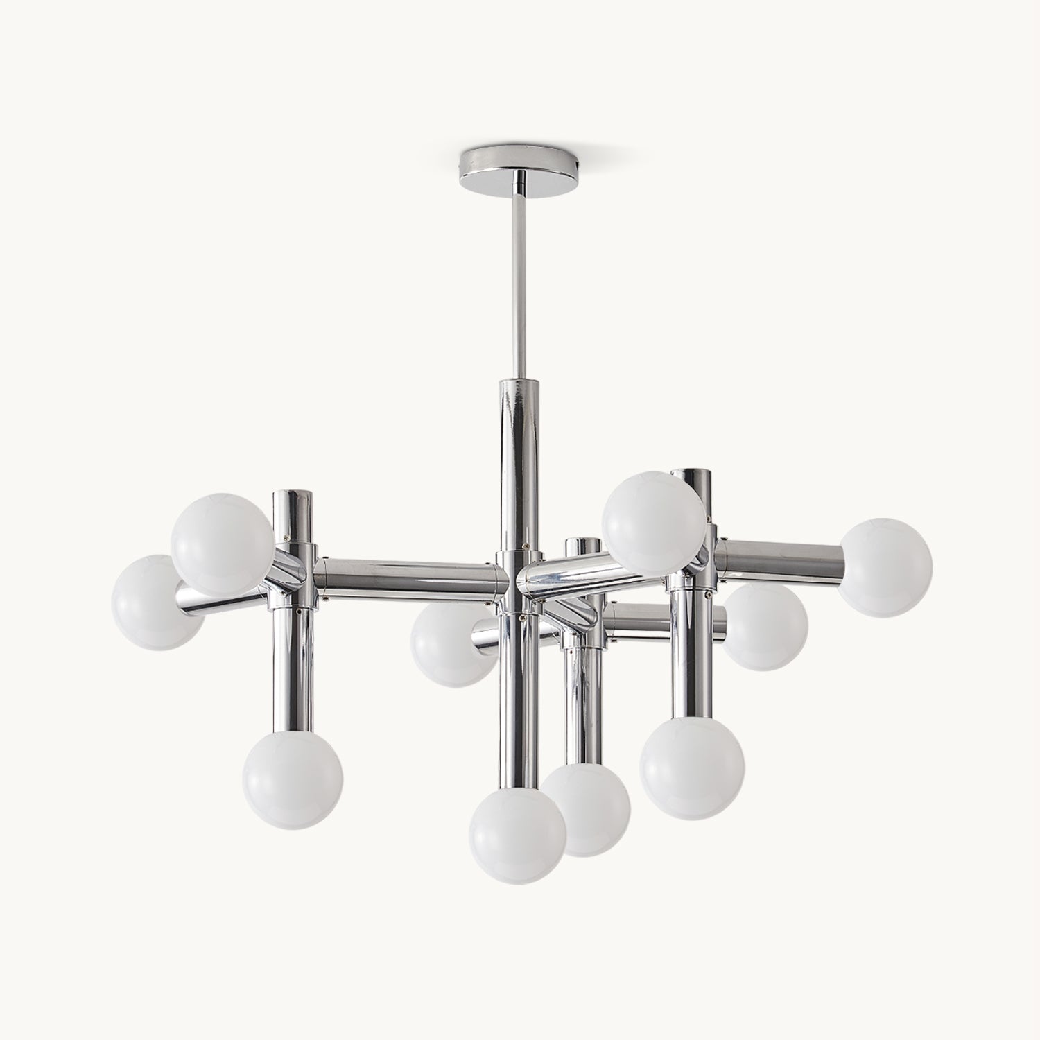 Modern Alcobendas Crystal Chandelier - Elegant LED Lighting Fixture for Dining Room, Living Room & Bedroom Decor
