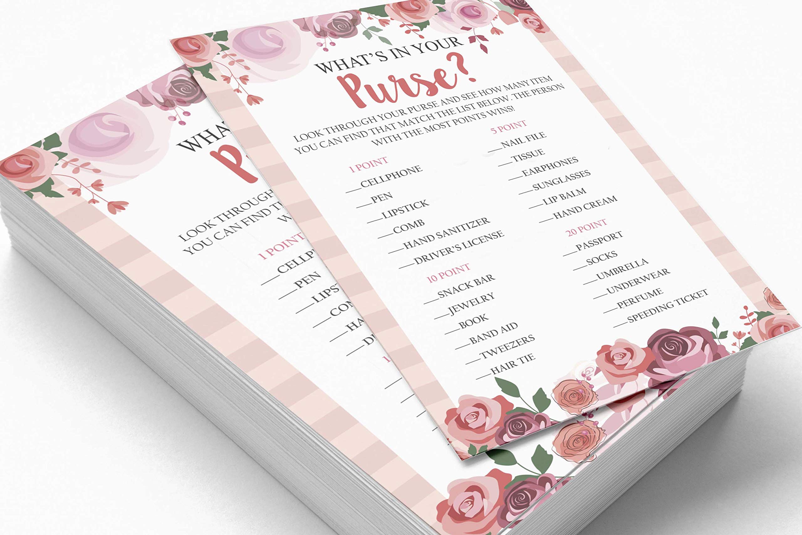 50-Pack Floral 
