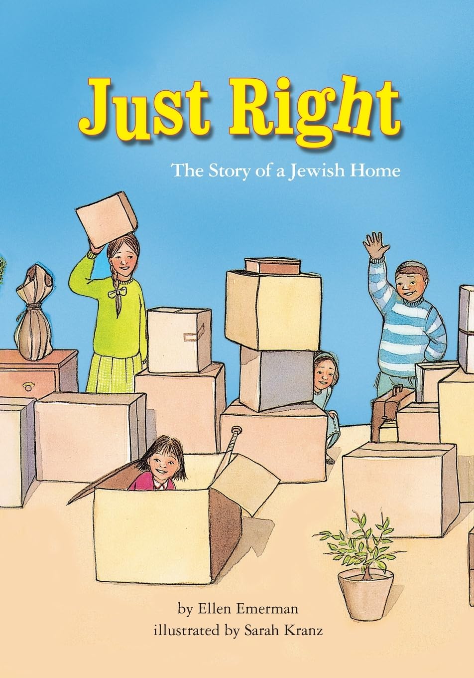 Just Right: The Story of a Jewish Home - Heartwarming Jewish Family Traditions & Cultural Heritage | Perfect for Hanukkah Gifts, Jewish History Enthusiasts & Home Decor