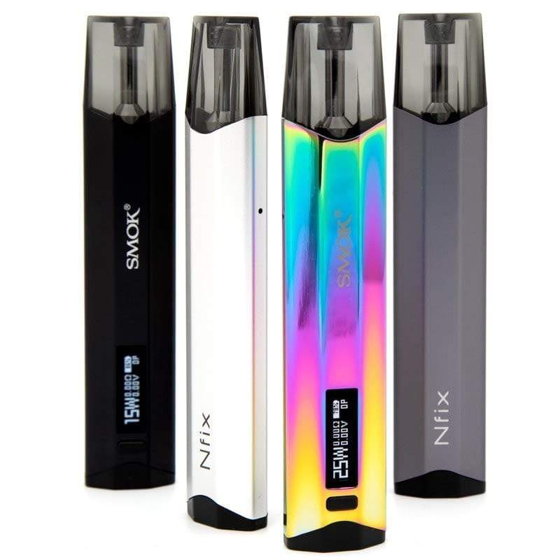 SMOK NFIX 25W Pod Kit - Rechargeable Vape Starter Kit with Adjustable Airflow for Smooth Vaping | Perfect for Travel & On-the-Go Use