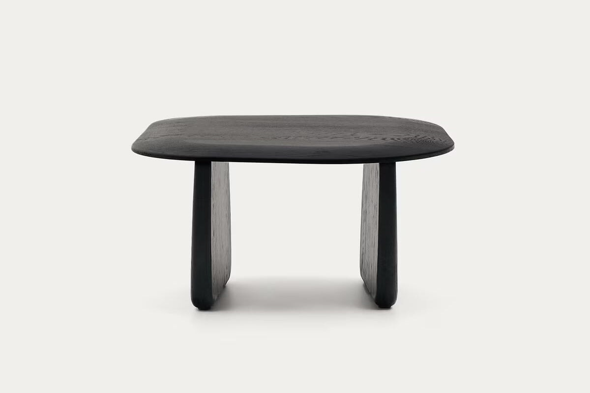 Como Pritta Side Table - Modern Wooden End Table with Storage Shelf for Living Room, Bedroom & Office - Stylish & Functional Small Accent Table for Home Decor