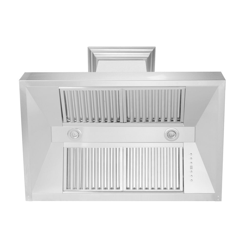 ZLINE 36-Inch Professional Kitchen Package - Stainless Steel Dual Fuel Range, Ducted Range Hood & Dishwasher Set for Modern Home Cooking & Entertaining