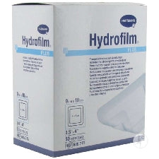 HydroFilm Plus Transparent Sterile Film Dressing (Box of 50) - Waterproof Wound Protection for Post-Surgery, IV Sites & Minor Cuts | Breathable Adhesive Bandage for Healthcare & First Aid