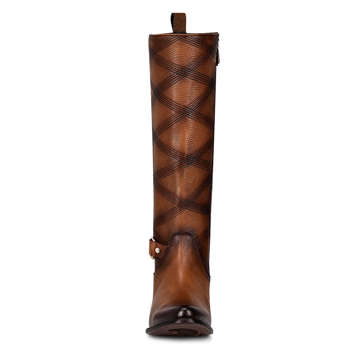 Cuadra Women's Tall Boots - Genuine Bovine Leather Brown Knee High Riding Boots for Women | Perfect for Winter, Horseback Riding & Fashion Outfits