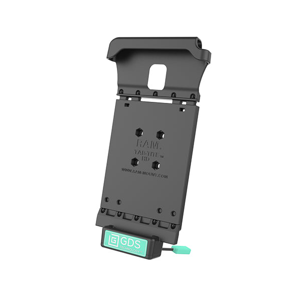 GDS Vehicle Dock for Samsung Galaxy Tab Active2 - Heavy Duty RAM Mount Holder (Model: RAM GDS DOCK V2 SAM29U) | Secure Tablet Car Mount for Trucks, Forklifts & Work Vehicles