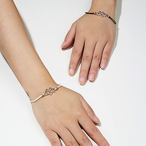 Best Friend Bracelet Set of 2 - Matching BFF Bracelets for Women & Girls, Cute Friendship Jewelry Gift for Birthday, Christmas, Anniversary - Perfect for Besties, Sisters, Couples (Great for Everyday Wear & Special Occasions)