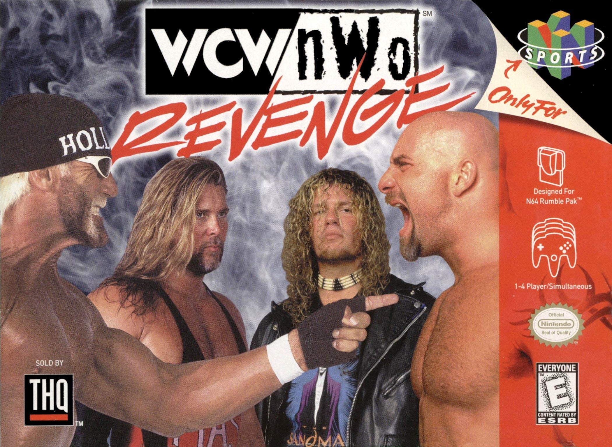 Used WCW NWO Revenge N64 Video Game - Classic Wrestling Game for Nintendo 64 - Perfect for Retro Gaming & Collectors
