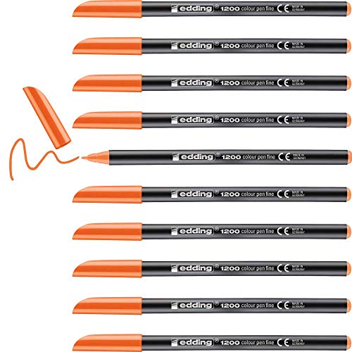 08: 10 pens - orange