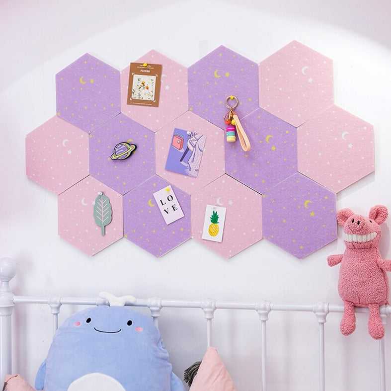 Hexagon 3D Wall Decal Stickers - Peel and Stick Geometric Wall Art for Home & Office Decor - Perfect for Living Room, Bedroom, Nursery, and Workspace Transformation