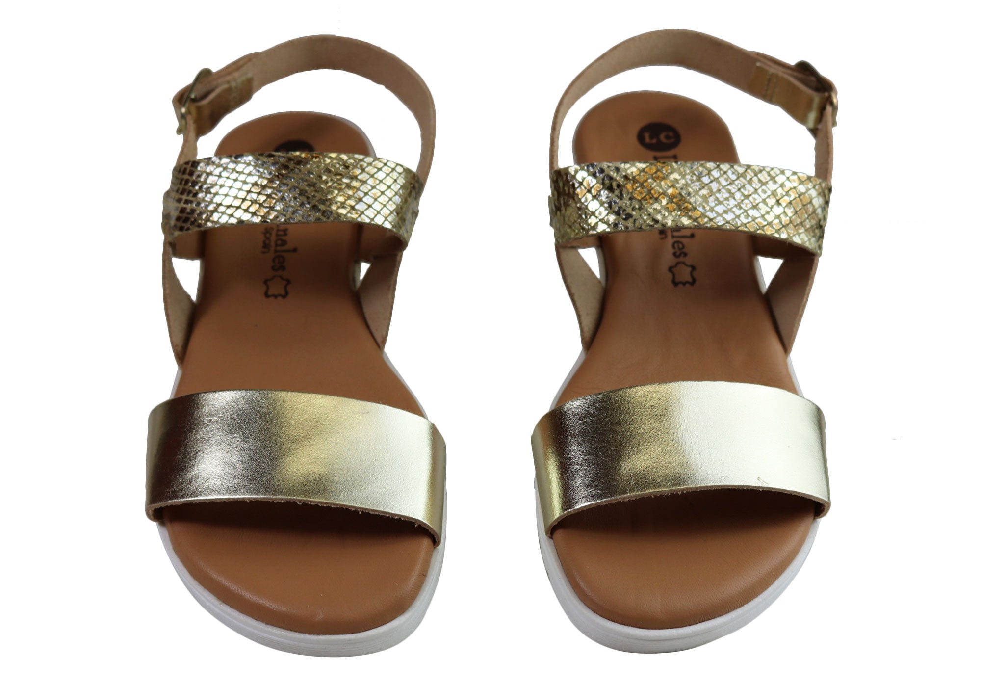 Lola Canales Gab Women's Comfortable Soft Leather Sandals - Handmade in Spain - Perfect for Summer, Beach & Casual Outings