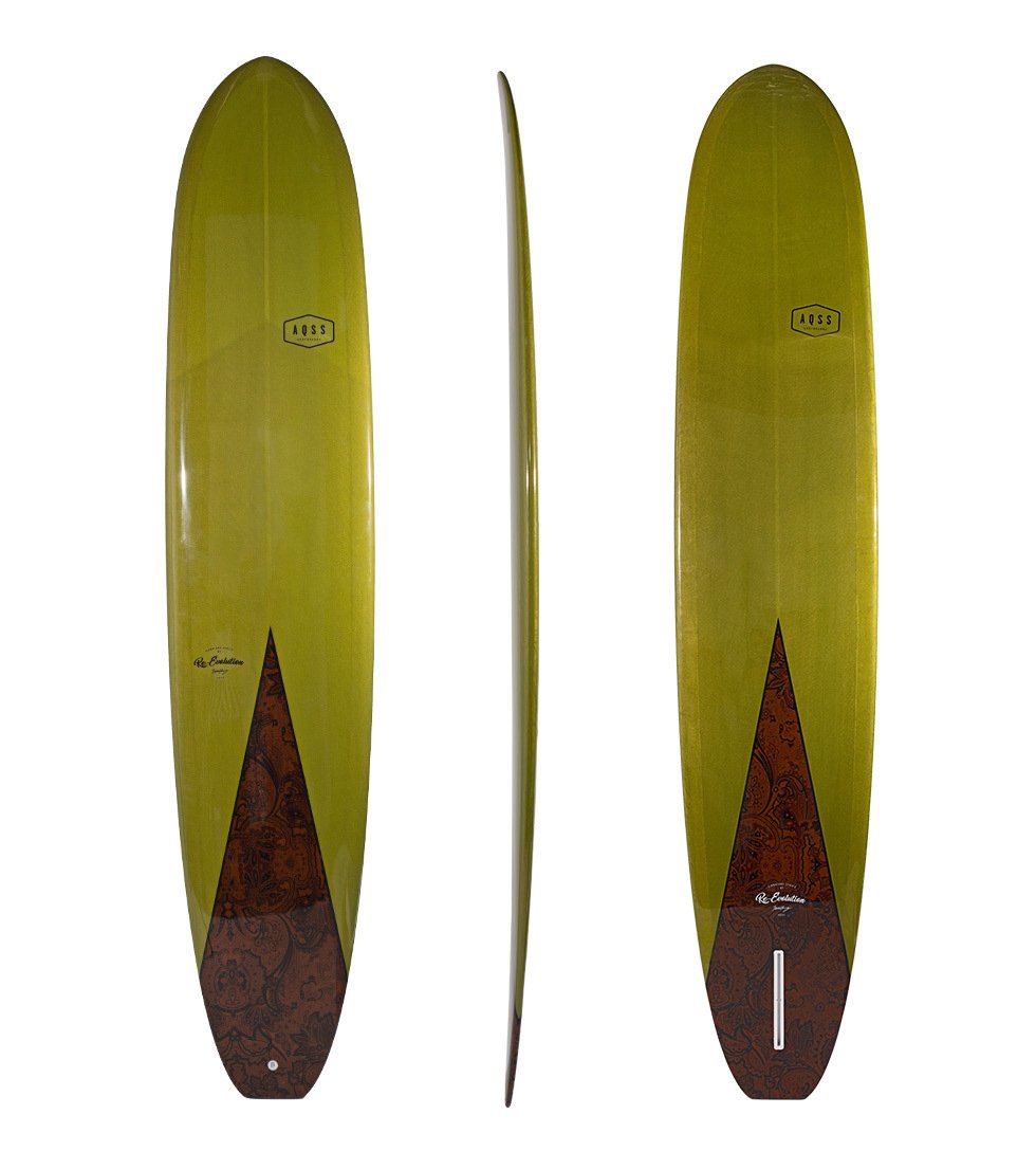 Re Evolution by Beau Young Longboard - Premium Olive Green Cruiser for Smooth Rides | Perfect for Beach Cruising, Commuting & Downhill Surfing