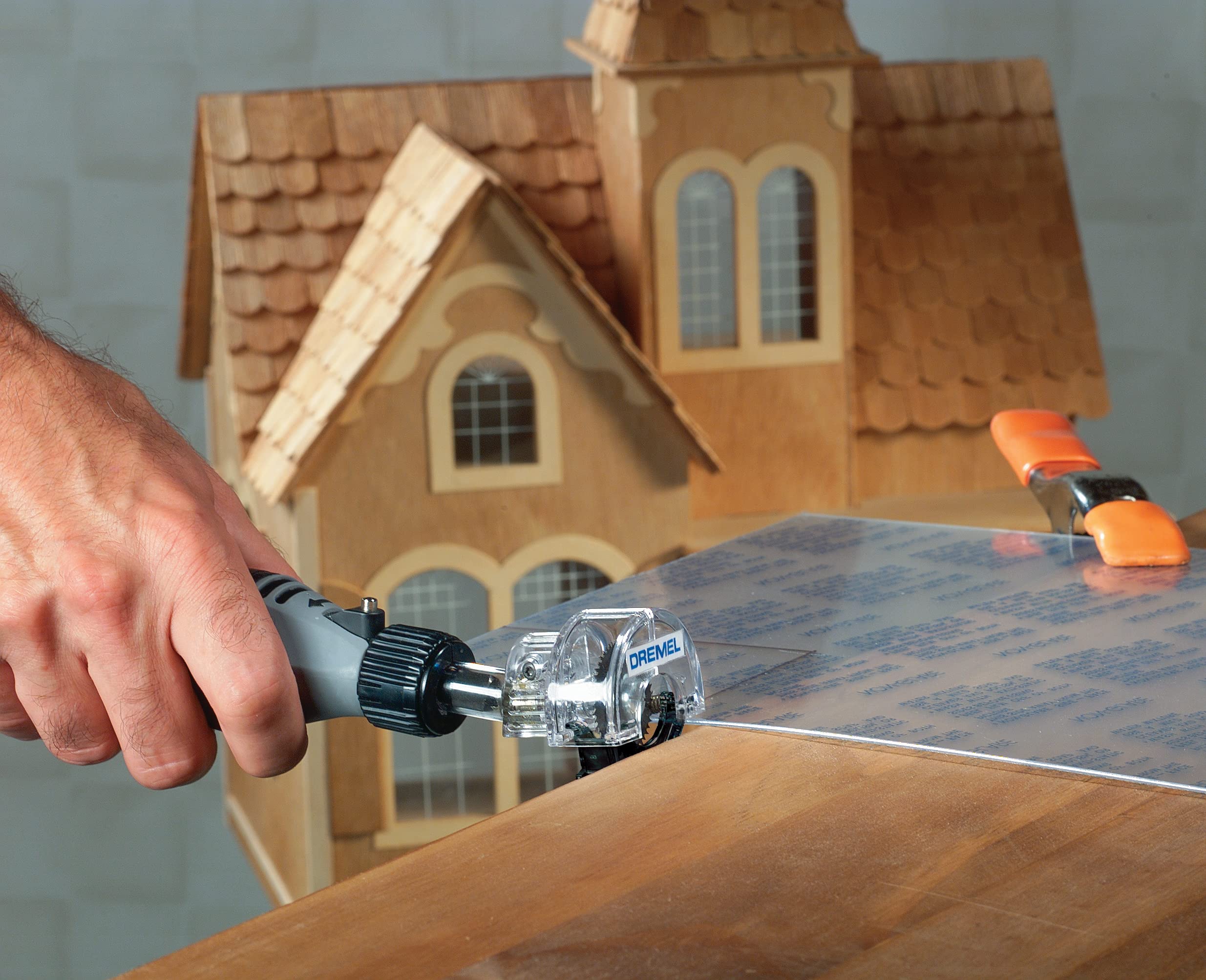 Dremel 670 Mini Saw Rotary Tool Attachment - Compact Precision Cutting for DIY, Woodworking & Crafts | Perfect for Home Projects & Hobbyists