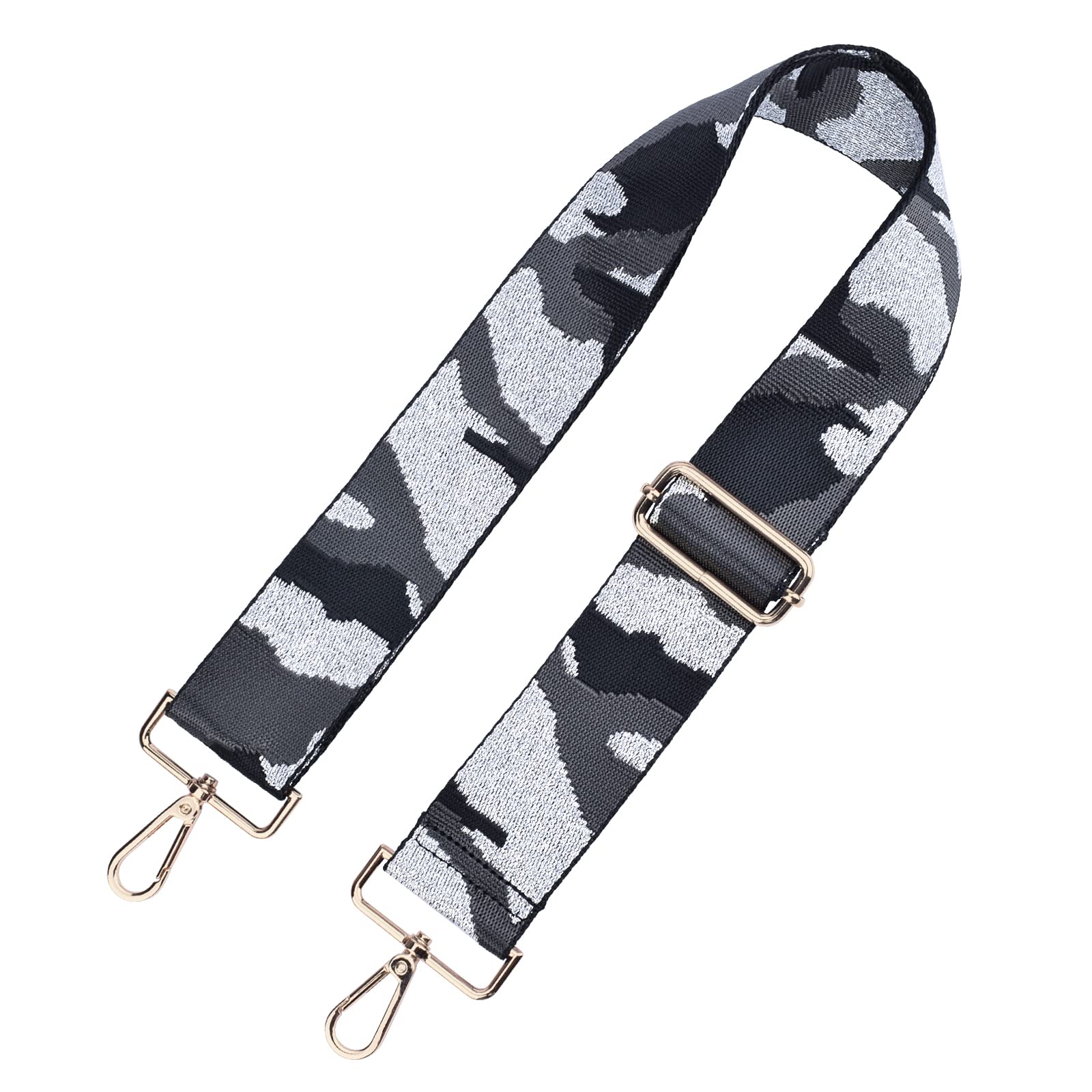 LIFEMATE Adjustable Wide Bag Strap - Replacement Crossbody Shoulder Strap for Women & Girls - Guitar Strap Style - Perfect for Purses, Totes & Handbags - Ideal for Daily Use, Shopping & Travel