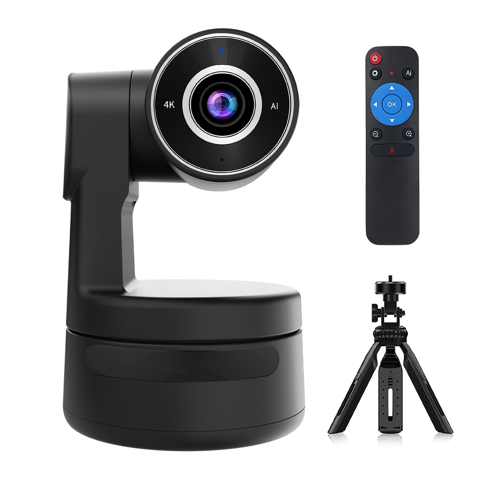SMTAV PTZ Camera with USB Outputs - 3X Optical Zoom, Live Streaming Camera for Broadcast, Conference, Events, Church & School - Perfect for Video Production, Webinars, Worship Services & Online Classes