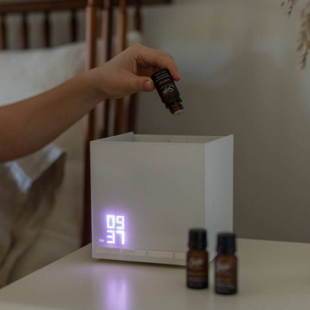 Goodnight Grounding Essential Oil Diffuser Blend for Relaxation & Sleep - Perfect for Bedtime, Yoga & Meditation