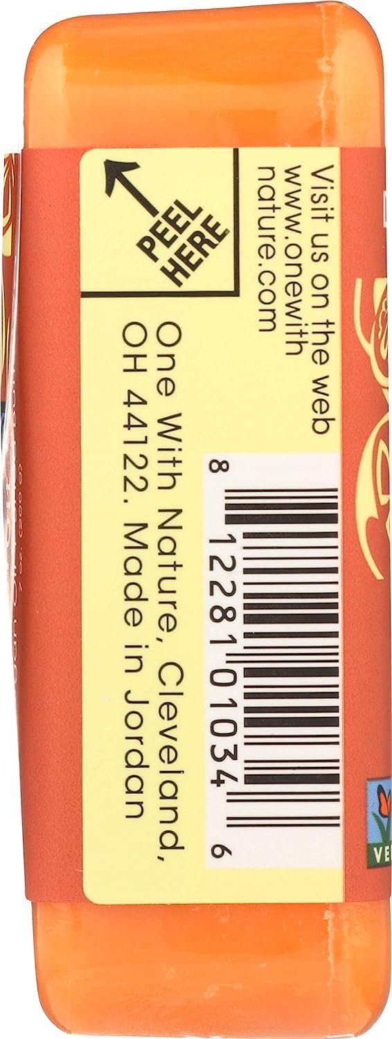 One With Nature Grapefruit Guava Dead Sea Mineral Soap Bar - 7 oz (Pack of 36) | Natural Exfoliating & Moisturizing Body Soap for Spa, Bath & Gift Sets