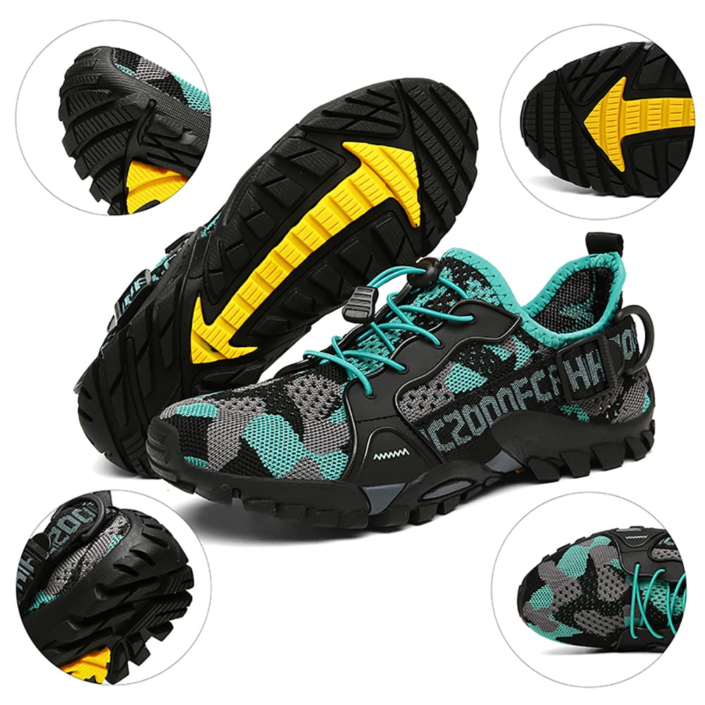 **Men's & Women's Quick-Drying Water Shoes for Hiking, Beach, Travel, Trekking & Climbing – Lightweight Outdoor Aqua Sneakers for Walking & Water Sports**