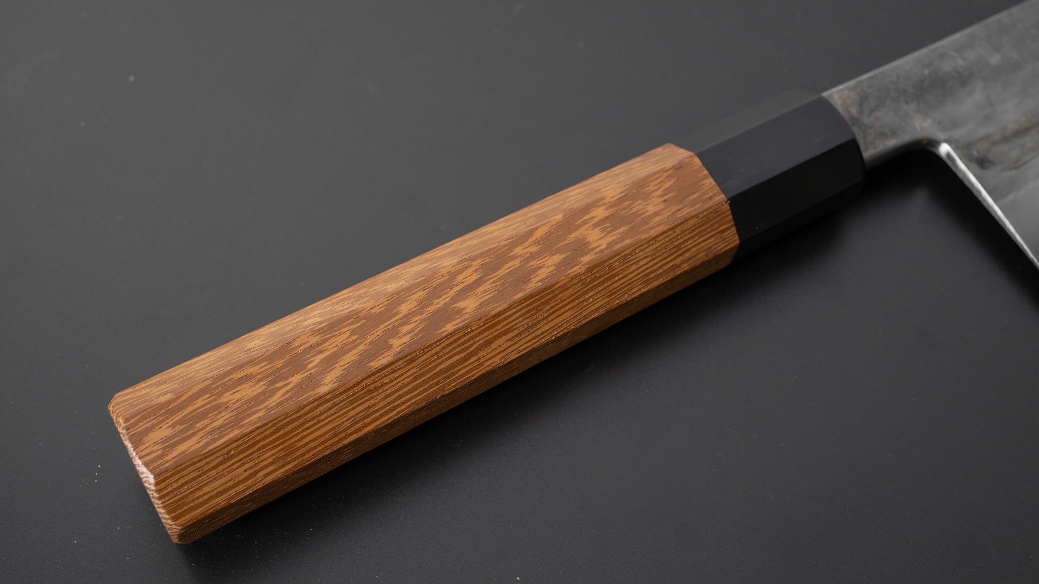 Premium Jiro Tsuchime Wa Gyuto 225mm Japanese Chef Knife with Taihei Tagayasan Handle - Perfect for Sushi, Meat Cutting & Professional Kitchen Use (#372)