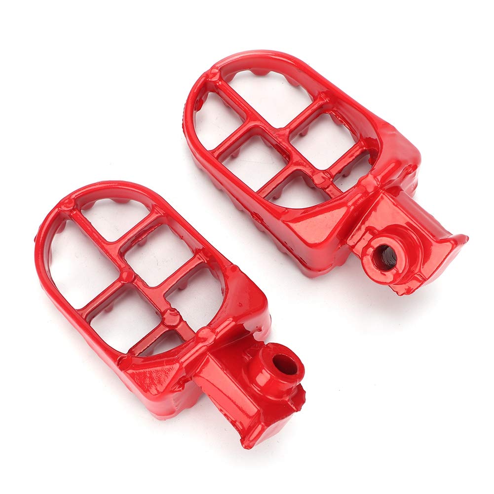 Aramox Motorcycle Foot Pegs - 2pcs Aluminum Footrest for Dirt Bikes - Off-Road Riding Accessories