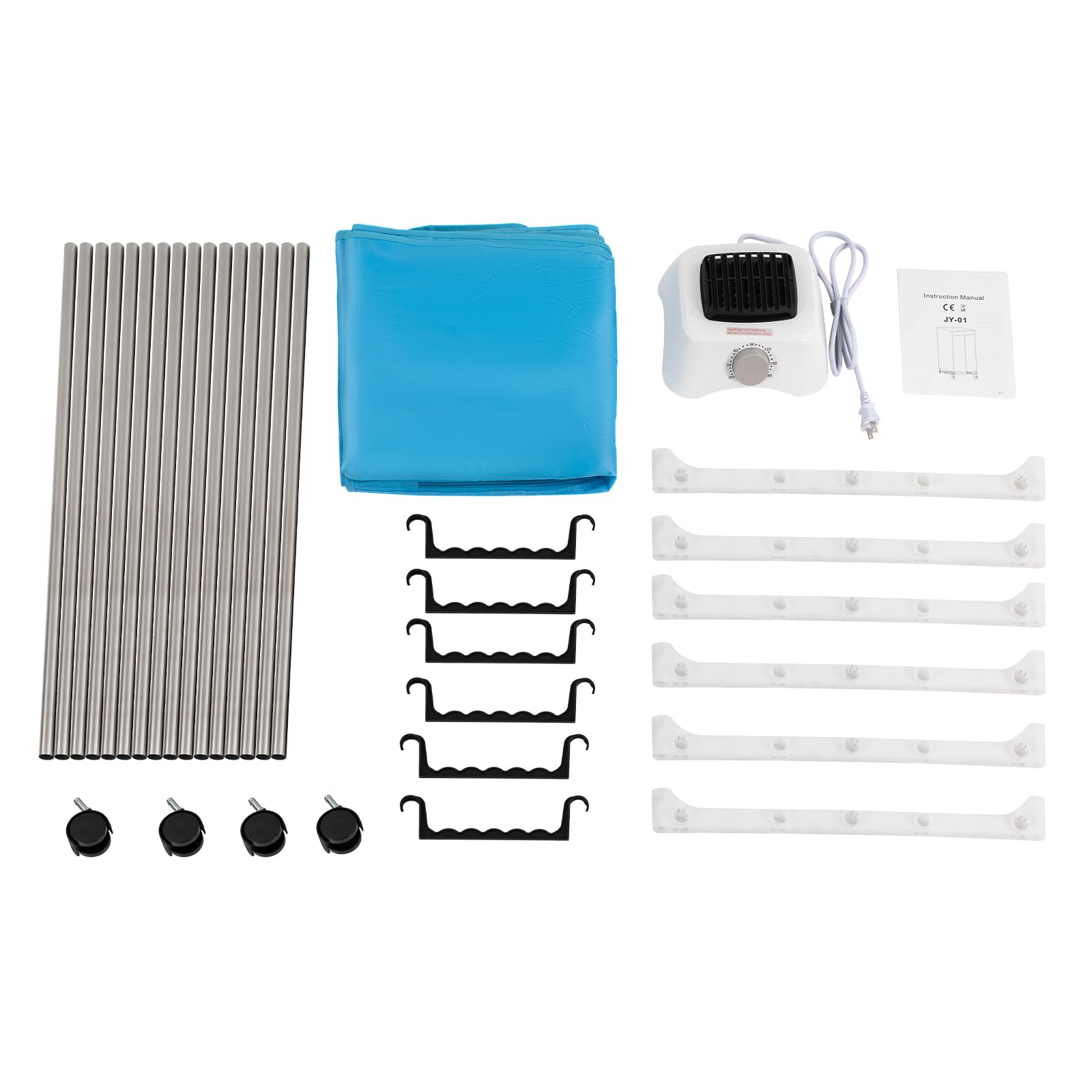 Portable Electric Clothes Dryer - 1000W 110V Compact Laundry Drying Rack with Timer & Quiet Operation - Perfect for Home, Apartment, Dorm, RV & Travel Use