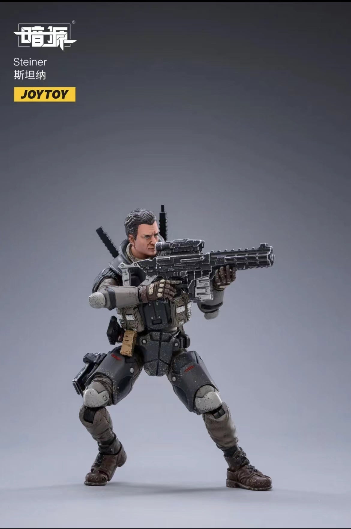 JOYTOY 1/18 Scale Dark Source Action Figure Set (3PCS) - Collectible Military Character Models for Display & Diorama Scenes