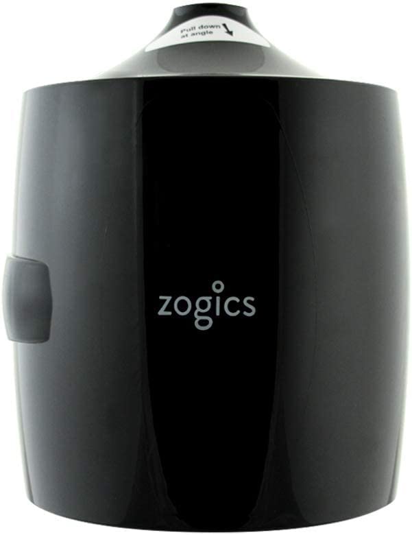 Zogics No-Touch Wall Mounted Wellness Wipes Dispenser with Cleaning Wipes - Easy Installation for Quick Access to Sanitizing Wipes | Perfect for Gyms, Spas, and Wellness Centers