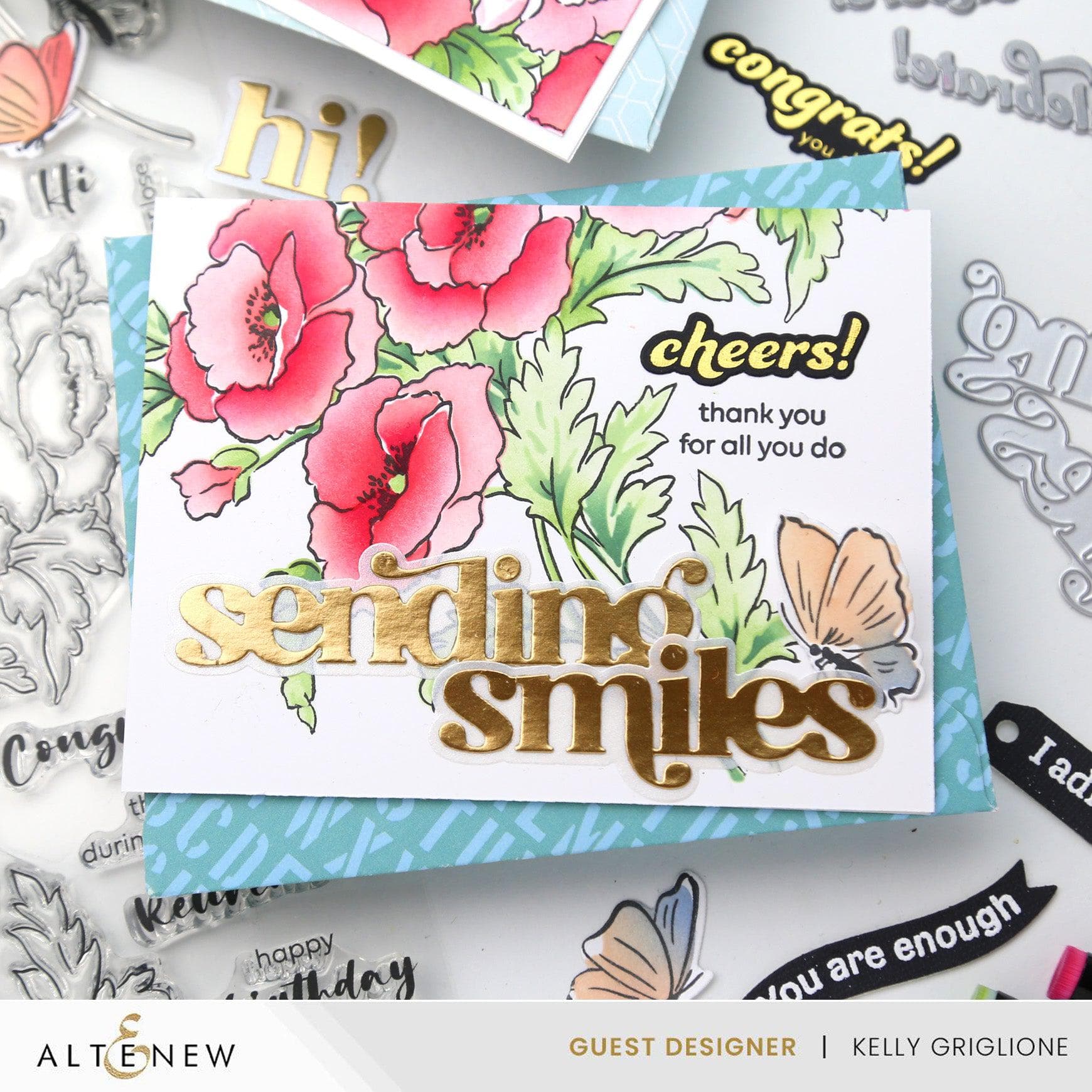 Celebration Sentiments Press Plates & Foil Plates for Scrapbooking, Card Making, and DIY Crafts - Perfect for Weddings, Birthdays, and Special Events