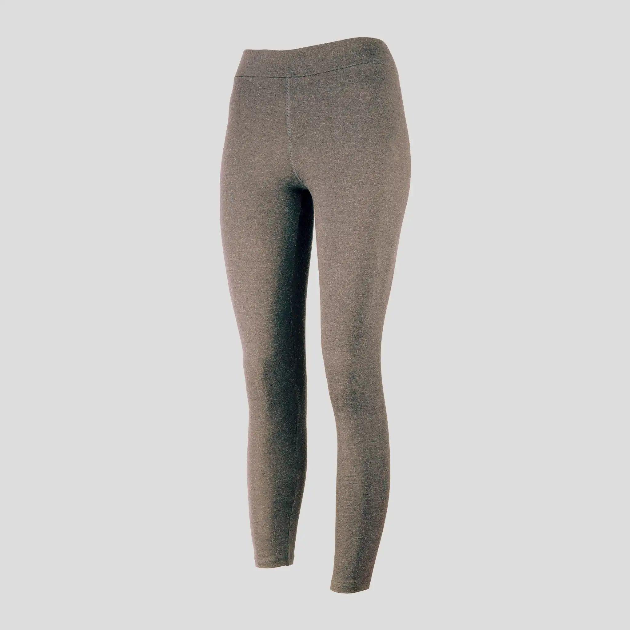 Premium Women's Alpaca Wool Leggings - 300 GSM Lightweight Thermal Base Layer for Yoga, Hiking & Winter Outdoor Activities