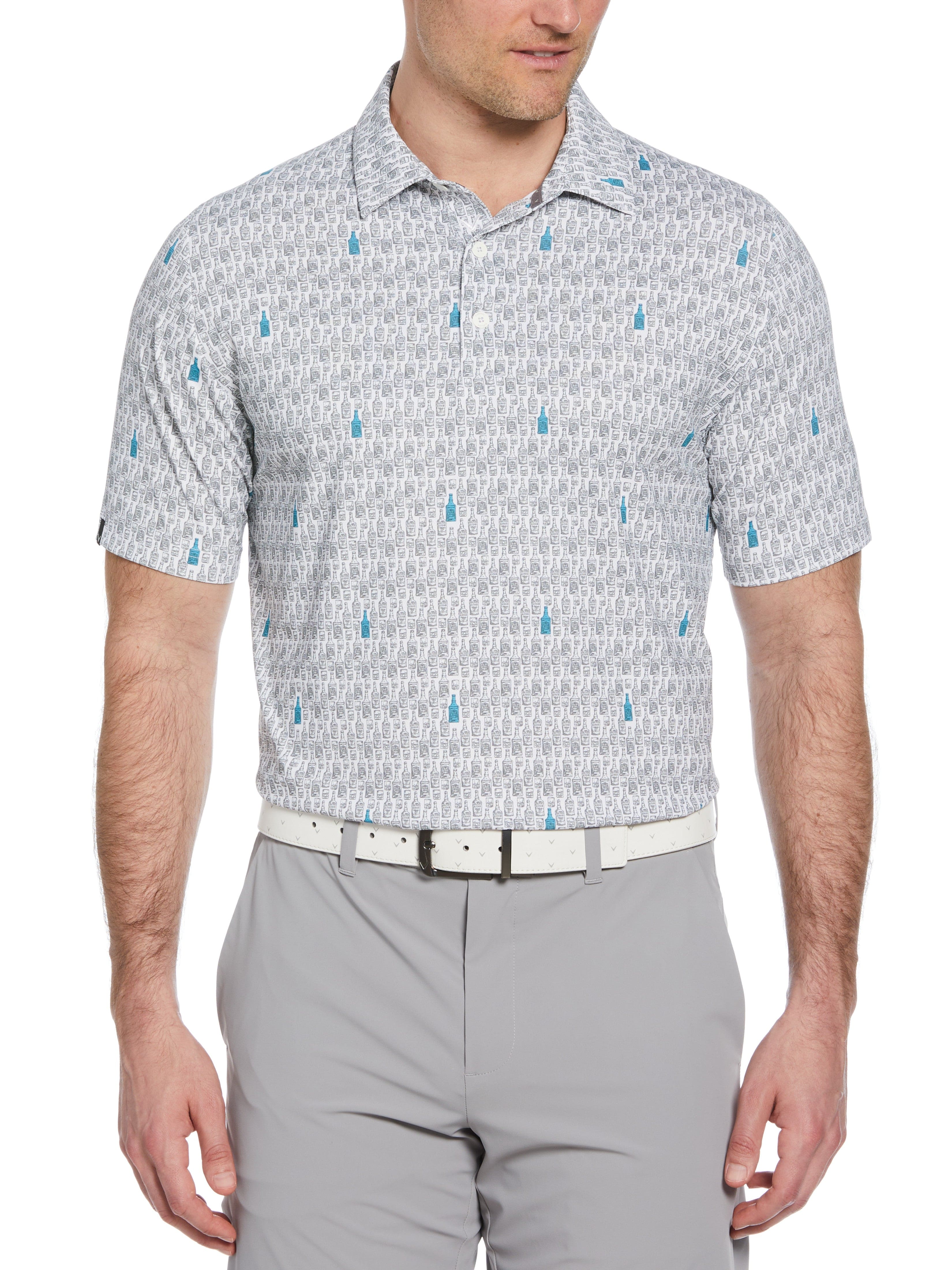 Men's Scotch Plaid Print Golf Polo Shirt - Breathable & Stylish for Casual Wear, Golfing & Outdoor Activities