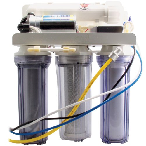 Coralife Energy Savers ACL76004 100 GPD Reverse Osmosis Water Pump - Efficient RO System for Aquariums, Hydroponics & Home Water Filtration