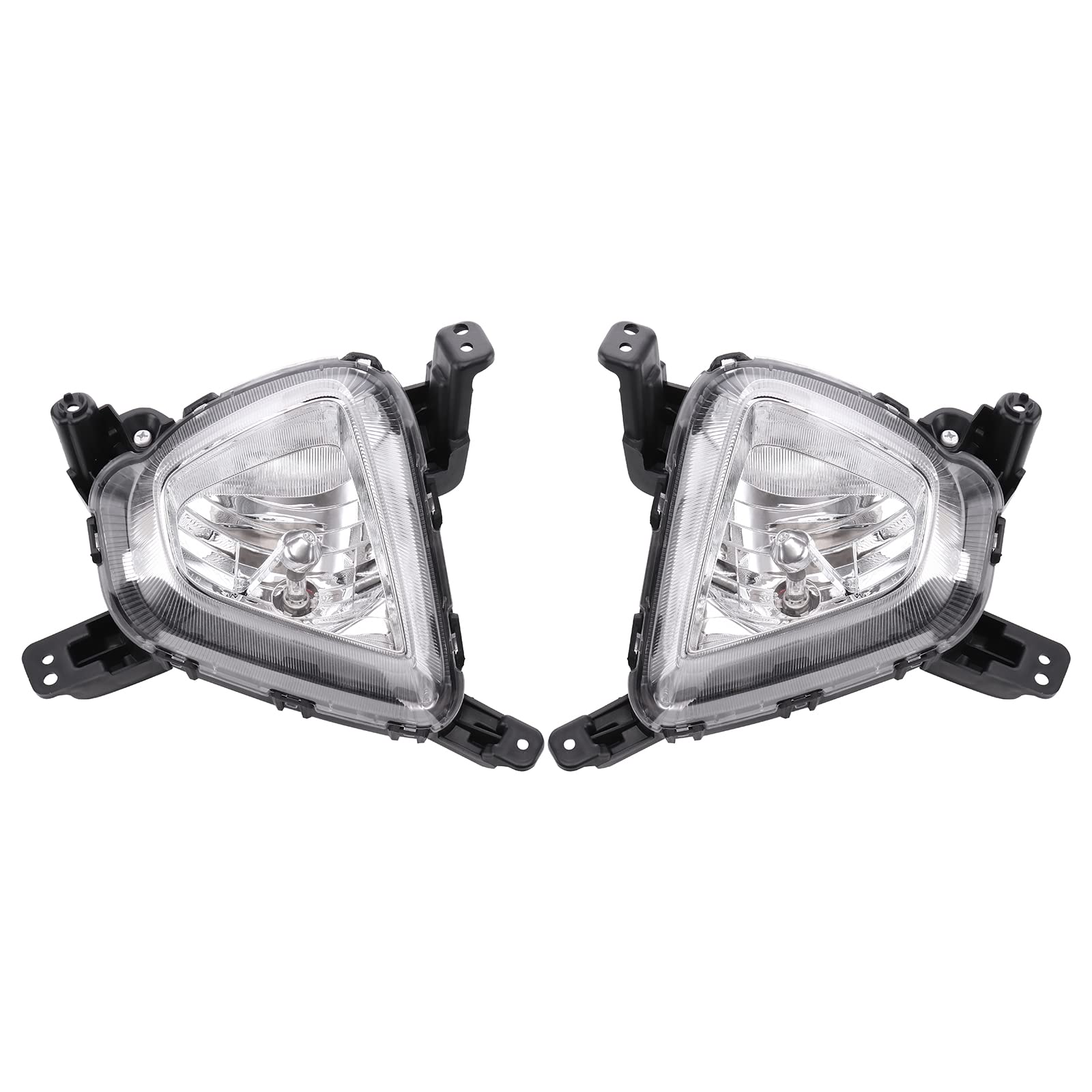 MotorFansClub Front Fog Lights for Kia Sorento 2016-2018 - Durable Bumper Fog Lamps with Protective Covers (Pair for Driver & Passenger Side) - Enhance Night Driving Safety & Style