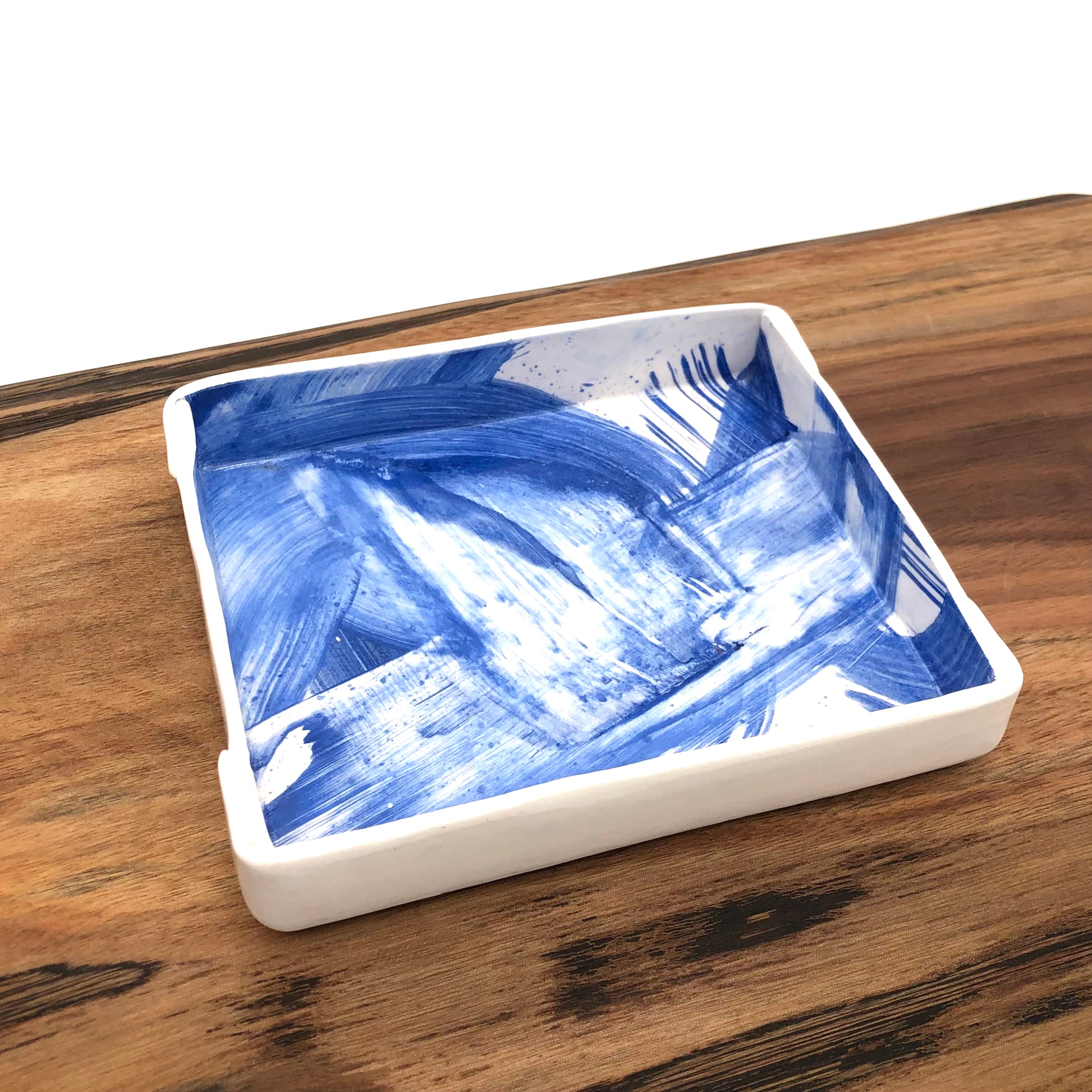 Chandra Beadleston Ceramic Tray - Handcrafted Decorative Serving Tray with Assorted Designs for Home Decor, Dining & Gift Giving