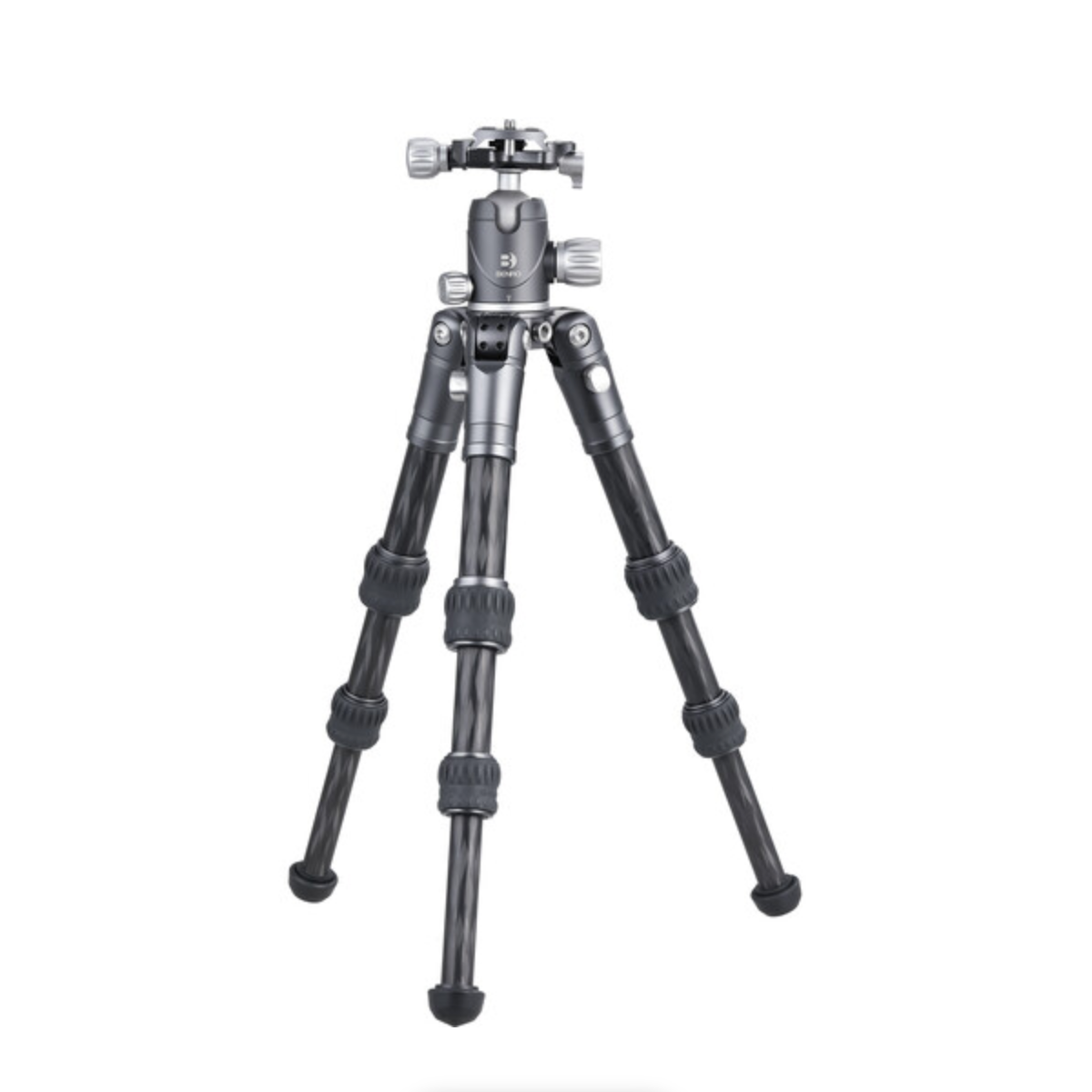 Benro Bat Zero Series Carbon Fiber Tabletop Tripod with VX20 Ball Head - Compact 16.14 Inch Travel Tripod for Photography, Vlogging & Outdoor Adventures