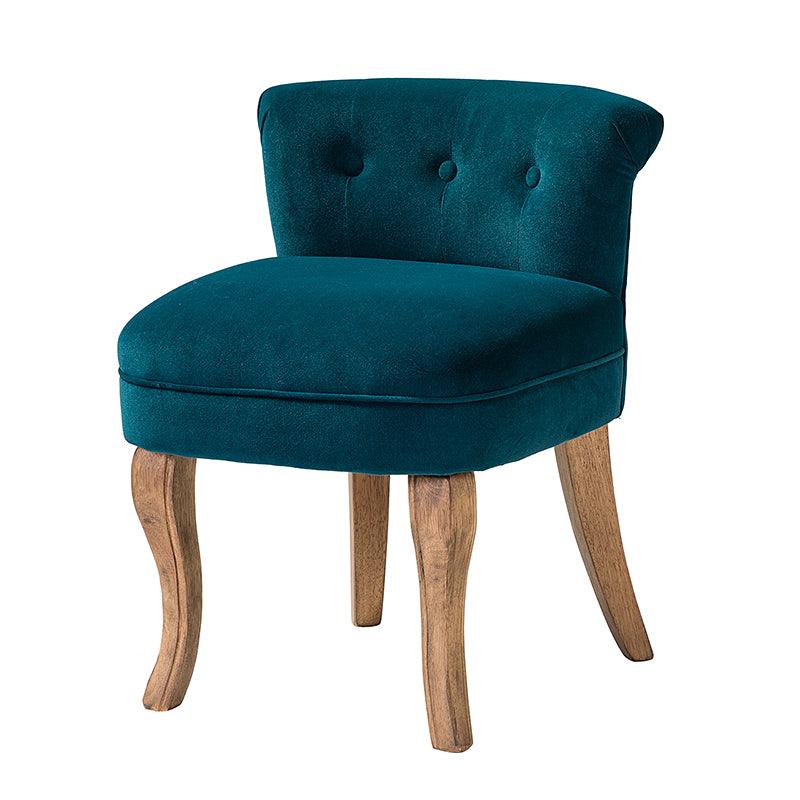 Moises Velvet Vanity Stool with Optional Types - Elegant Makeup Stool for Dressing Table, Bedroom & Bathroom