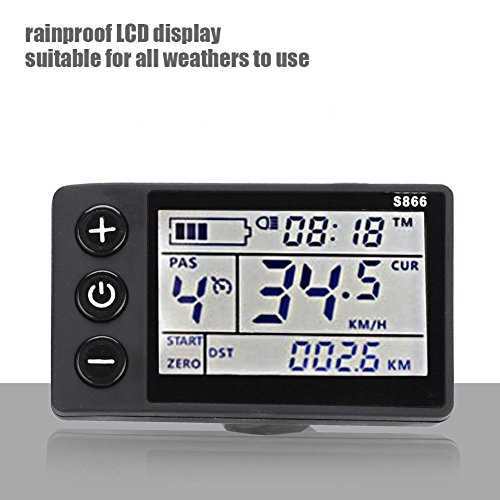 24V-48V Brushless Motor Controller with LCD Display - Waterproof Electric Scooter Kit for DIY E-Bike, E-Scooter & Mobility Scooters - Perfect for Commuting & Outdoor Adventures