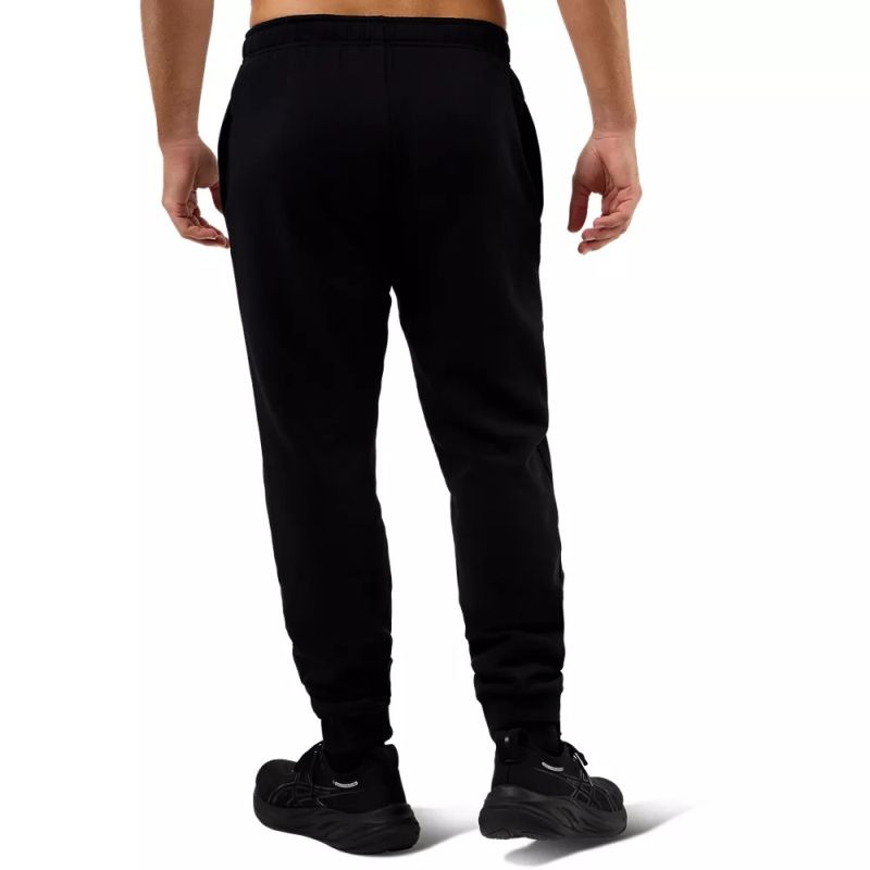 ASICS Men's Fleece Cuff Jogger Pants - Soft Warm Winter Running Sweatpants for Gym, Lounge & Outdoor Activities