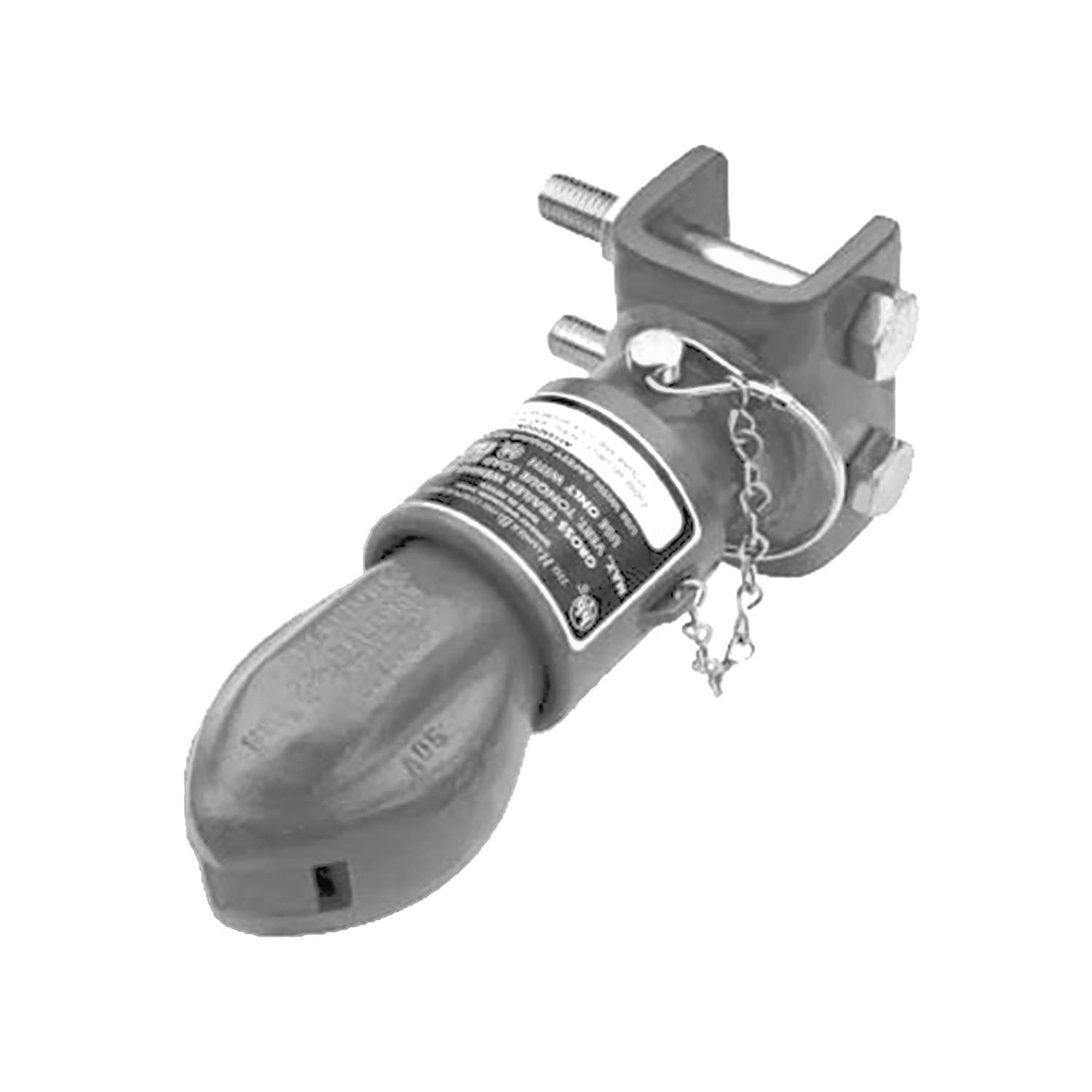 Heavy-Duty Fulton Trailer Coupler - Class IV, 12,500 lb Capacity - Perfect for Boat Trailers, Utility Trailers & RV Towing