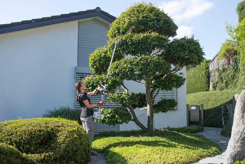 IKRA Gas-Powered 4-in-1 Multi-Tool: String Trimmer, Brush Cutter, Hedge Trimmer & Pole Saw with Extension - Perfect for Lawn Care, Yard Maintenance & Landscaping