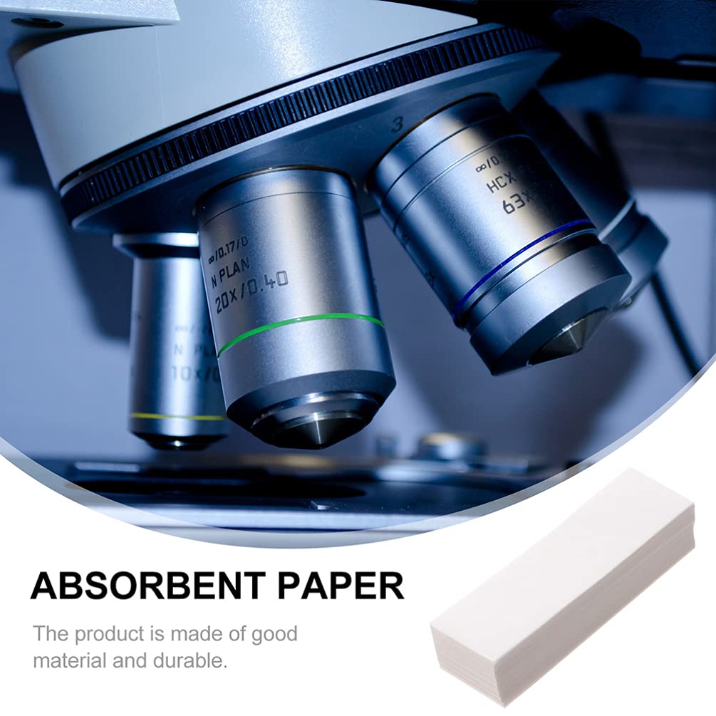 1 Set Absorbent Laboratory Paper Strips for Science Experiments - Blotting Paper, Dust Removal, Chemistry Lab Equipment - Perfect for Absorbing Experiments, Classroom Labs & Research