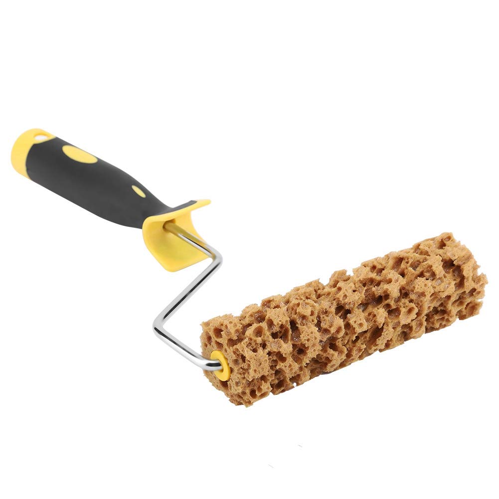 Goick Textured Paint Roller Brush with Handle - Wall Painting Tool for Decorative Patterns & Sponge Texture Effects | Perfect for DIY Home Decor, Accent Walls & Creative Wall Finishes