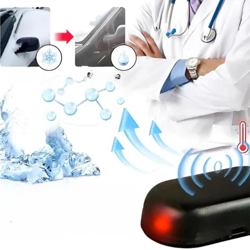 Electromagnetic Wave Snow Removal Device for Cars - Fast & Efficient Winter Car Snow Cleaner - Perfect for Driveways, Parking Lots & Icy Roads